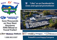 Click to view Pete's RV website.